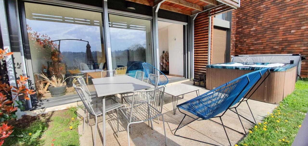 Open Sun Avec Jacuzzi Privatif Et Parking Prive Leilighet Sarlat-la-Canéda Eksteriør bilde