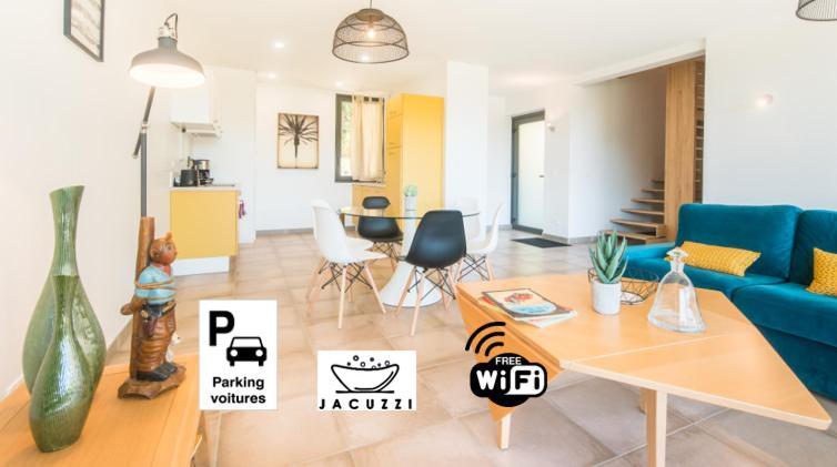 Open Sun Avec Jacuzzi Privatif Et Parking Prive Leilighet Sarlat-la-Canéda Eksteriør bilde